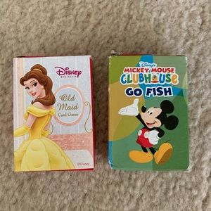 Mini Disney card games, 2 pack